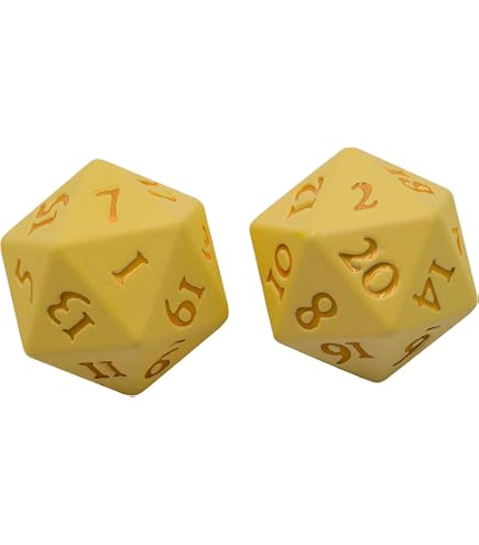 Amazon.com: Ultra PRO - Vivid Heavy Metal Dice Set Black 2ct - Up