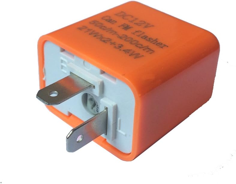 Relè Moto Relè Lampeggiante Regolabile Per Moto - 5 Pezzi 2 Pin - Foto 6