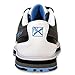 KR Strikeforce L-053-110 Mist Bowling Shoes, White/Black/Blue, Size 11