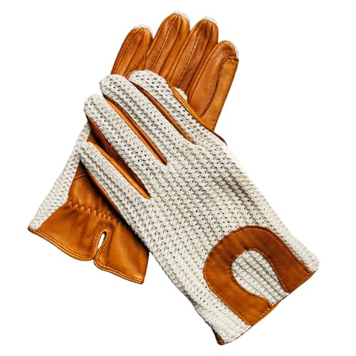 Harssidanzar Mens Crochet Leather Equestrian