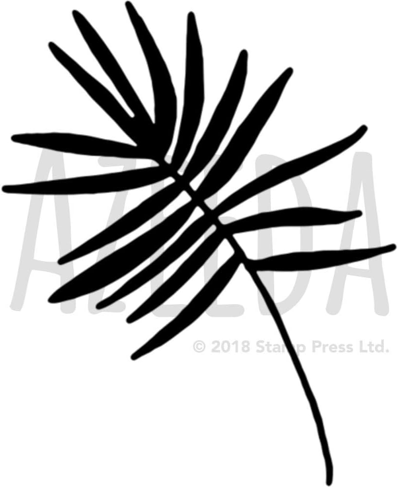 A5 'Palm Leaf' Wall Stencil / Template (WS00028248)