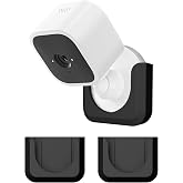 Blink Mini Camera Adhesive Wall Mount Bracket, Strong Adhesive Durable Camera Mount Stand for Blink Mini Indoor Camera, No Drill, No Screws (for Blink Mini-Black)