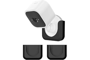 KIDJOYO Blink Mini Camera Adhesive Wall Mount Bracket, Strong Adhesive Durable Camera Mount Stand for Blink Mini Indoor Camera, No Drill, No Screws (for Blink Mini-Black)