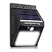 16 LED Solar Lights Wireless Outdoor Light with Motion Activated Auto On/Off for Patio, Deck, Yard, Garden, 2 Pack
