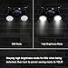 Brizled Solar Spotlights, 2 Modes Motion Sensor Solar Security Lights, 12 LED Outdoor Flood Light Dual Head 360 Degree Rotatable, IP65 Fully Weather Resistant for Wall, Garage, Patio and Deck, 2 Pack