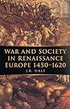 Book cover for War and Society in Renaissance Europe 1450-1620
