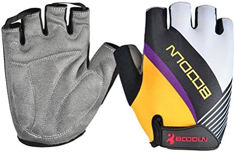 Men's Half Finger Outdoor Anti-Slip Breathable Cycling Gloves Fitness Sunscreen Racing Sports Gloves