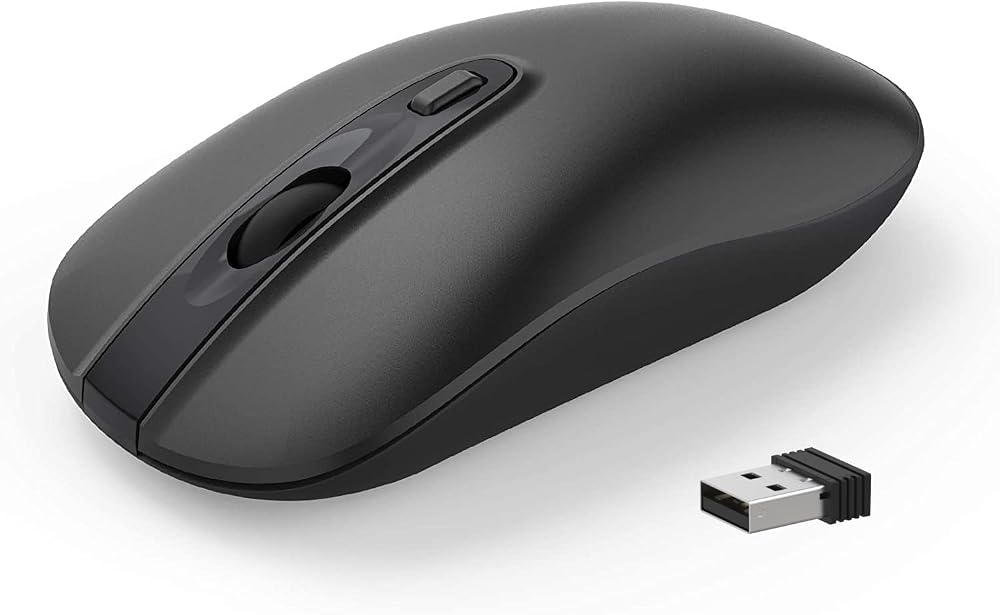 cimetech Wireless Mouse Silent Slim Portable 2.4G Laptop PC Mac 800-1600 DPI
