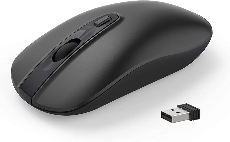 cimetech Wireless Mouse Silent Slim Portable 2.4G Laptop PC Mac 800-1600 DPI