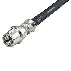 TRQ Front Left Brake Hose Driver Side Compatible