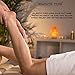 Majestic Pure Himalayan Salt Lamp - Natural Pink Salt Rock Lamp, Hand Carved, Wooden Base, Brightness Dimmer, 3 Bulbs, UL-Listed Cord and Gift Box, 8-11 lbs
