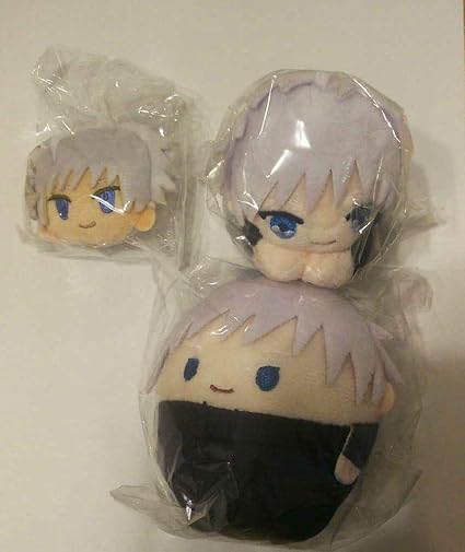 Amazon 呪術廻戦 はぐキャラ ふわコロりん 五条悟 特典 プチっとバッジ バッジ ホビー