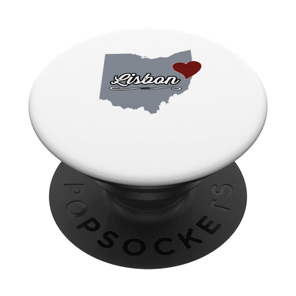 Lisbon - Ohio | OH City State USA - Cute Souvenir - PopSockets Swappable PopGrip