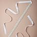 Remedios Crystal Satin Bridal Sash Wedding Belt for Wedding Party Prom Dress, White