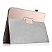 Fintie iPad 1 Folio Case - Slim Fit Vegan Leather Stand Cover with Stylus Holder for Apple iPad 1 1st Generation - Rose Gold