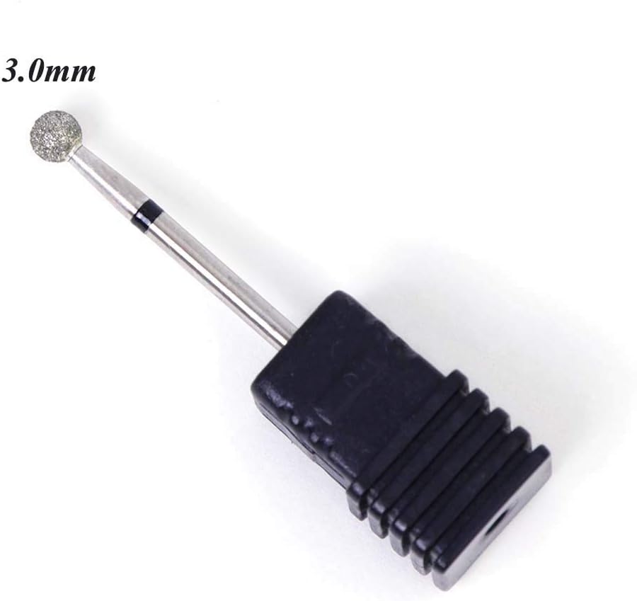 1pcs Diamond Nail Drill Machine Bit Ball Cuticle Clean Burr Rotary Milling for Electric Cutter Manicure Nail Art Tool JIJG01-05 JG05