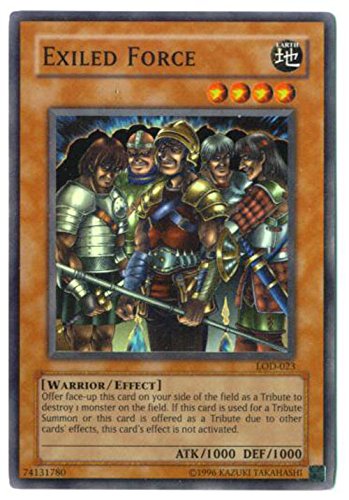 Yu-Gi-Oh! - Exiled Force (LOD-023) - Legacy of Darkness - Unlimited Edition - Super Rare