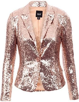 blazer a paillette femme