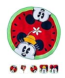 Towel Disney - Mickey and Minnie Mouse Watermelon Beach Summer Fun