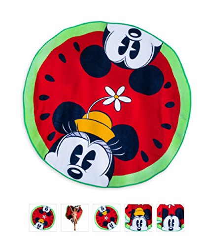 Towel Disney - Mickey and Minnie Mouse Watermelon Beach Summer Fun