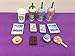 LPS Accessories Food Littlest Pet Shop 12 pc. Lot Set: 2 Tablets, 2 Phones, 4 Drinks, 4 Snacks; PET NOT INCLUDED