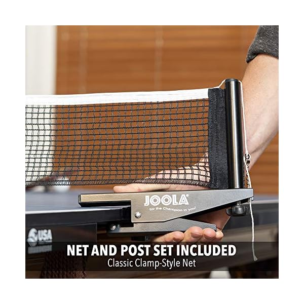 JOOLA Conversion Table Tennis Top with Metal Apron, Foam Backing and