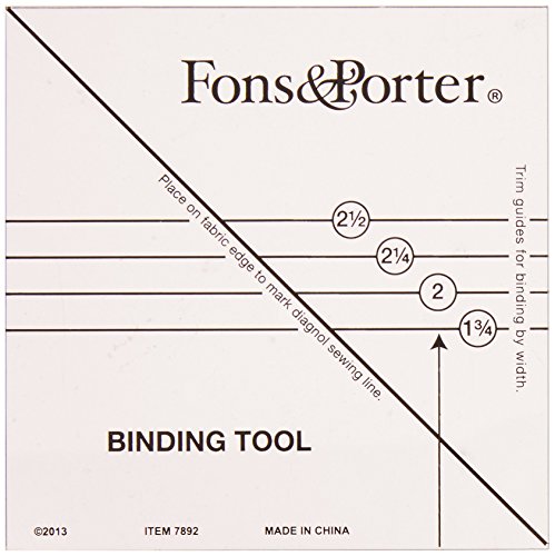 Dritz Fons & Porter Binding Tool, Clear - Thumbnail 2