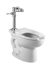 American Standard 2857.128.020 Madera ADA 1.28 GPF Toilet with Manual Flush Valve, White