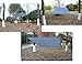 Luxe Tempo All Purpose Tent Tarp Footprint for Floor Saver Picnic Blanket Easy Rain Cover Sun Shelter for Hammock-Waterproof Lightweight