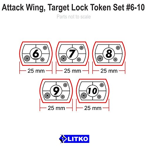 Space Wing, Target Lock Token Set #6-10 (10)