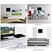 WochiTV HDTV Antenna 50 Mile Range Indoor Antenna Digital TV Antenna with Detachable Amplifier Signal Booster, USB Power Cable and 20 Feet High Performance Coax Cable for TV Programme Black