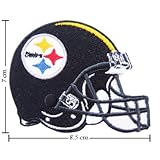 NFL Pittsburgh Steelers Helmet Style-1 Embroidered Iron On Patch
