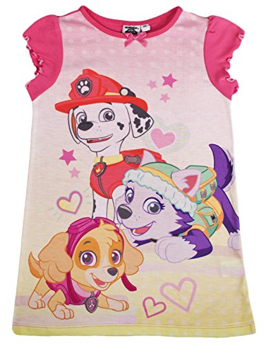 Girls Paw Patrol Nightdress Skye Everest Nighty Character Pyjamas Nightie Size UK 2-6 Years