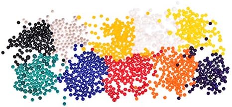 Suriel 24 Packs Water Beads Vase Filler for Wedding and Furniture Decoration,12 Colors