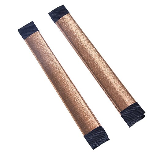 Bysiter Hair Styling Bun Maker DIY Hair Bundles Clip Curler Roller Tools French Twist Donut Bun Magic Hairstyle kits for Women Girls 2pcs coffee color (2pcs coffee color)