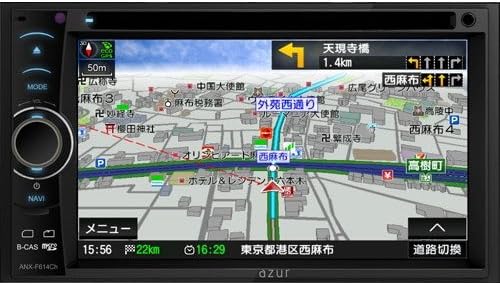 Amazon Co Jp イノベイティブ Anx F614ch Azur フルセグチューナー内蔵メモリーナビゲーション 家電 カメラ