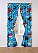Angry Birds Childrens Window Panels with Tie-backs, 42