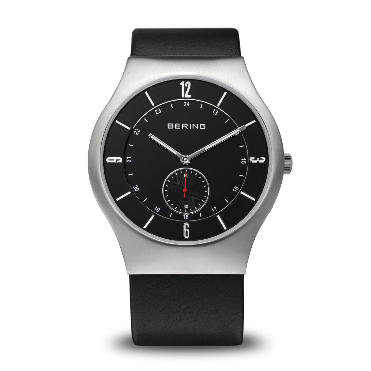 BERING Men Analog Quartz Classic Collection Watch with Calfskin Leather Strap and Sapphire Crystal 11940-409 — image 1