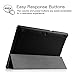 Fintie Lenovo Tab 10 / Lenovo Tab 3 Plus SlimShell Case - Ultra Light Weight Stand Cover for Lenovo Tab 3 10 Plus/TB-X103F / Tab2 A10 / Tab 3 10 Business (TB3-X70F) 10.1-Inch Tablet, Black