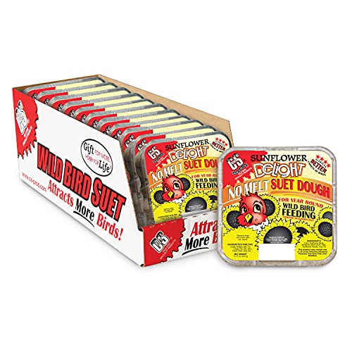 C&S Sunflower Delight No Melt Suet Dough, 12/pack 11.75 Ounces on Galleon Philippines