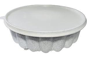 Tupperware Large Gray Speckled Jello Mold Jel N Serve 3 Piece Set