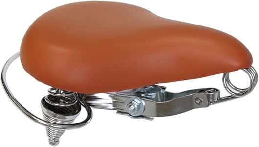 tan bicycle seat