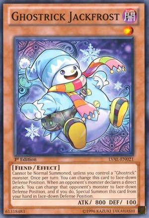 Yu-Gi-Oh! - Ghostrick Jackfrost (LVAL-EN021) - Legacy of the Valiant - Unlimited Edition - Common