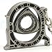 Rotary13B1 Rotary Engine Housing Key Chain - Satin Silver