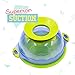 Suction Bowl Feeding Set, Stackable Toddler Suction Bowls with Spill-Proof Lids, Dishwasher Safe Spill Proof Bowls for Toddlers and Babies, Baby Dish Set of 3 Bowls