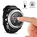 AKWOX (Pack of 6) Screen Protector for Garmin Fenix 3 HR [HD Clear][Anti-Glare][Anti-Bubble] Full Coverage TPU Screen Protective Film for Garmin Fenix 3 HR