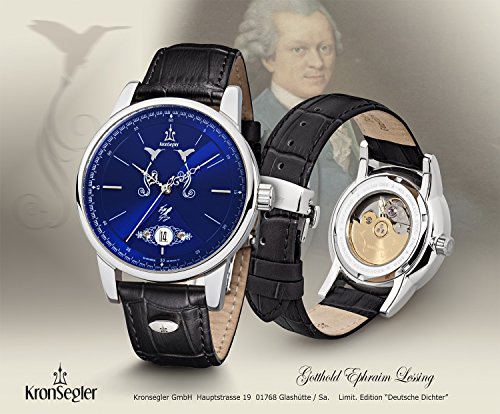 Kronsegler Limit. Edition "Gotthold E. Lessing" steel-blue