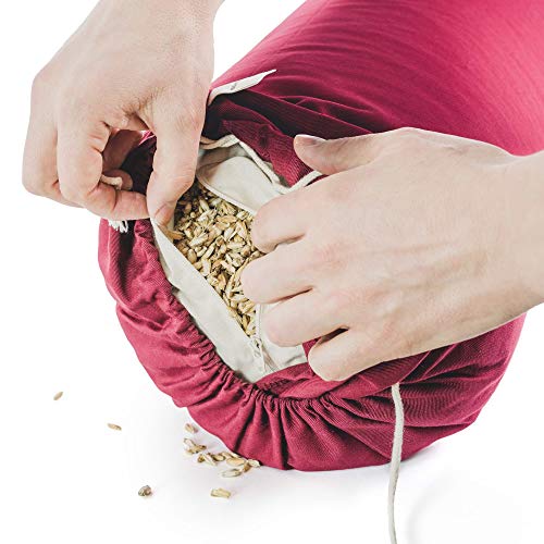 Lotuscrafts-Yoga-Bolster-Roll-For-Yin-Yoga-O24-cm-Spelt-Filling-Washable-Cover-Organic-Cotton-Yoga-Bolster-Cushion-Yoga-Roller-Tube-Pillow-Pilates-Cushion-Yoga-Pillow-GOTS-Certified