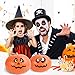 TOYMYTOY Halloween Pumpkin Sticker Halloween Sticker Sheets Trick or Treat Party Decoration DIY Pumpkin Shaped Stickers 20Pcs Face Expression Stickers 40Pcs