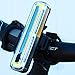 BLITZU Cyborg 180H Bike Light Super Bright USB Rechargeable Headlight - Helmet Bicycle Front Light Accessories. High Intensity LED Fits on Any Bicycles. Easy to Install for Cycling Safety Flashlight